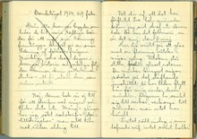 Fritiof Englunds dagbok under Bondetåget 1914