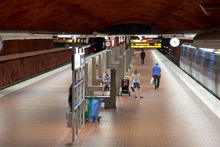 Skarpnäck tunnelbanestation 2014