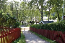 Parkväg i Eriksdalslunden