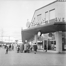 Farsta Centrum år 1964