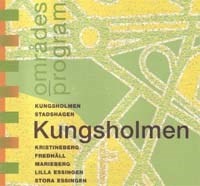 Områdesprogram för Kungsholmen 1997
