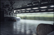 Näckrosens tunnelbanestation år 1978