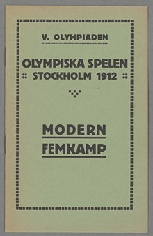 Modern femkamp - tävlingsreglerna för de deltagande under OS 1912