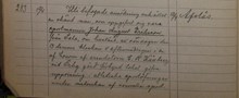 Ansökan om att hålla atletiska uppvisningar i Örby avslås – polisrapport 1913