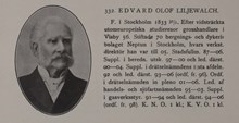 Edvard Olof Liljewalch. Ledamot av stadsfullmäktige 1887-1906