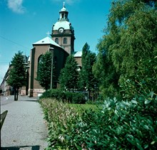 Södra delen av Kungsträdgården mot Jakobs kyrka