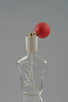 Parfymflaska; eau-de-cologne flaska
