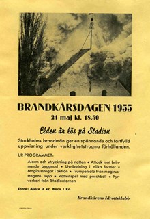 Kamratföreningen Röde Hanen, Brandkårsdagen 1955