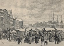 Kornhamnstorg år 1885