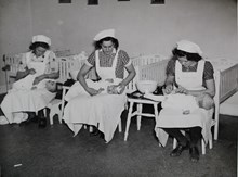 Maria Husmoderskola - elever 1939
