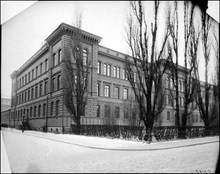 Teknologiska Institutet (Tekniska Högskolan), Drottninggatan 95 A i hörnet av Rådmansgatan