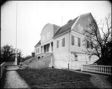 Bergsgården, fröken A. Ströms villa vid Sollidsbacken