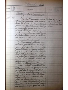 Polisrapport om ”flickebarnet” Margit Flink avliden i lunginflammation 1914