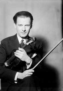 Porträtt av Nilsen, violinist