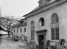 Danviks hospitals gamla huvudbyggnad. Fasaden