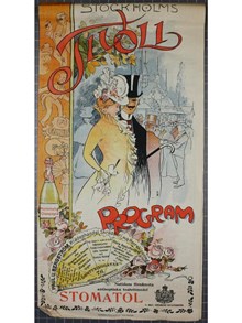 ”Program” - Stockholms Tivoli 1901 