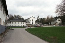 Blackebergs Gård. Frimurarbarnhuset, f d barnhem i frimurarordens regi. Ingår nu i Blackebergs sjukhus.