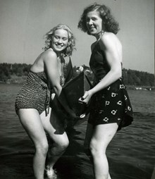 Farstanäset: Kanoten sjösättes 1943