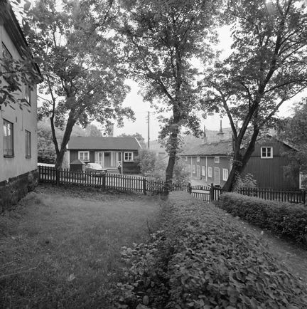 Långholmen. Byggnader vid Mälarvarvet