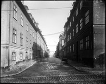 Mariagatan österut från Ragvaldsgatan.