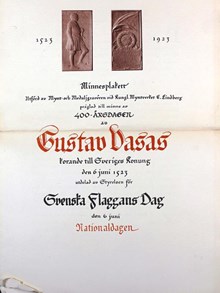 Svenska flaggans dag 1923 