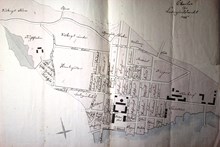 Kolerakarta över Ladugårdslandet 1834