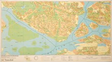 Karta "Västerled" år 1954