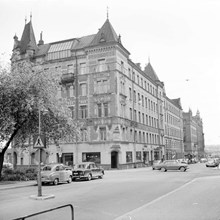 Hörnet av Storgatan 50 t.v. och  Banérgatan 8-6