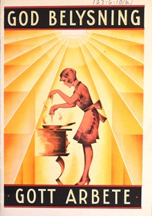 ”God belysning. Gott Arbete” 1929
