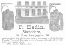 Annonsavdelningen till Stockholms adresskalender