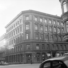 Hörnet Brahegatan 11 och  Linnégatan 6 t.h.