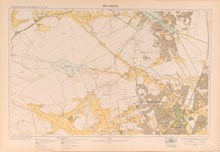 Karta "Huddinge" från 1917-1925