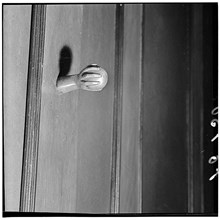 Interiör med dörrhandtag, Majorsgatan 15, 2 tr