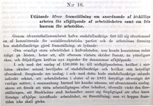 Socialdemokraterna och De arbetslösas förening kräver nödhjälpsarbeten - stadsfullmäktige 1892