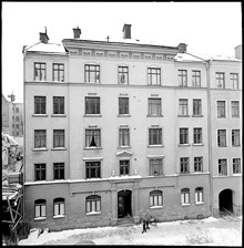 Kvarteret Sleipner, Upplandsgatan 83, huset inför rivning