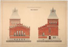 Värtagasverket – maskinhus av Ferdinand Boberg