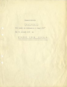 Fusket inom skolan – diskussion på Norra Latins allmänna läroverk för gossar 1946