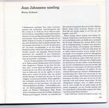 Jean Jahnssons samling / Monica Eriksson