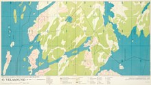 Karta "Velamsund" år 1972