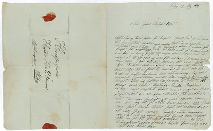 Anna Ödmans brev till fadern.