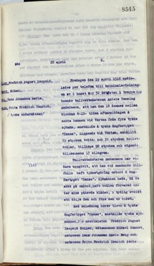 Bonden Ringström smugglar havre - polisrapport 1917