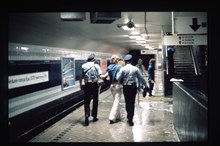 Polisingripande på T-Centralen