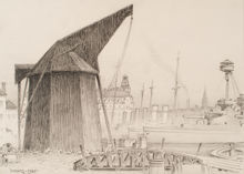 Styckekranen på Skeppsholmen