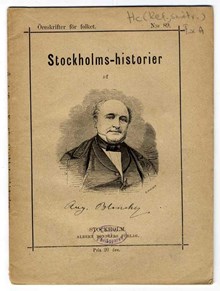 Stockholms-historier. IV : Lars Blom / August Blanche