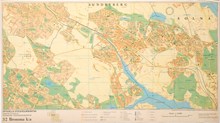Karta "Bromma k:a" år 1954