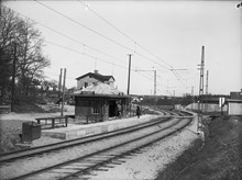 Axelsberg, hållplats för spårvagnar