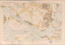 Karta "Äppelviken" från 1917-1922