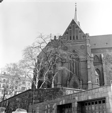 Johannes kyrka sedd från Kammakargatan