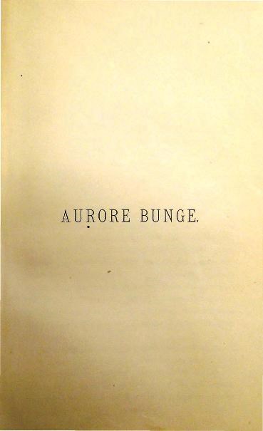Aurore Bunge - novell av Anne Charlotte Leffler