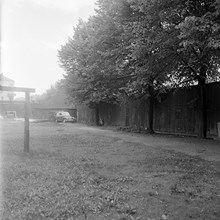 Ringvägen 67. Uthuslängor. Nödbostäder uppförda 1917 inför rivning